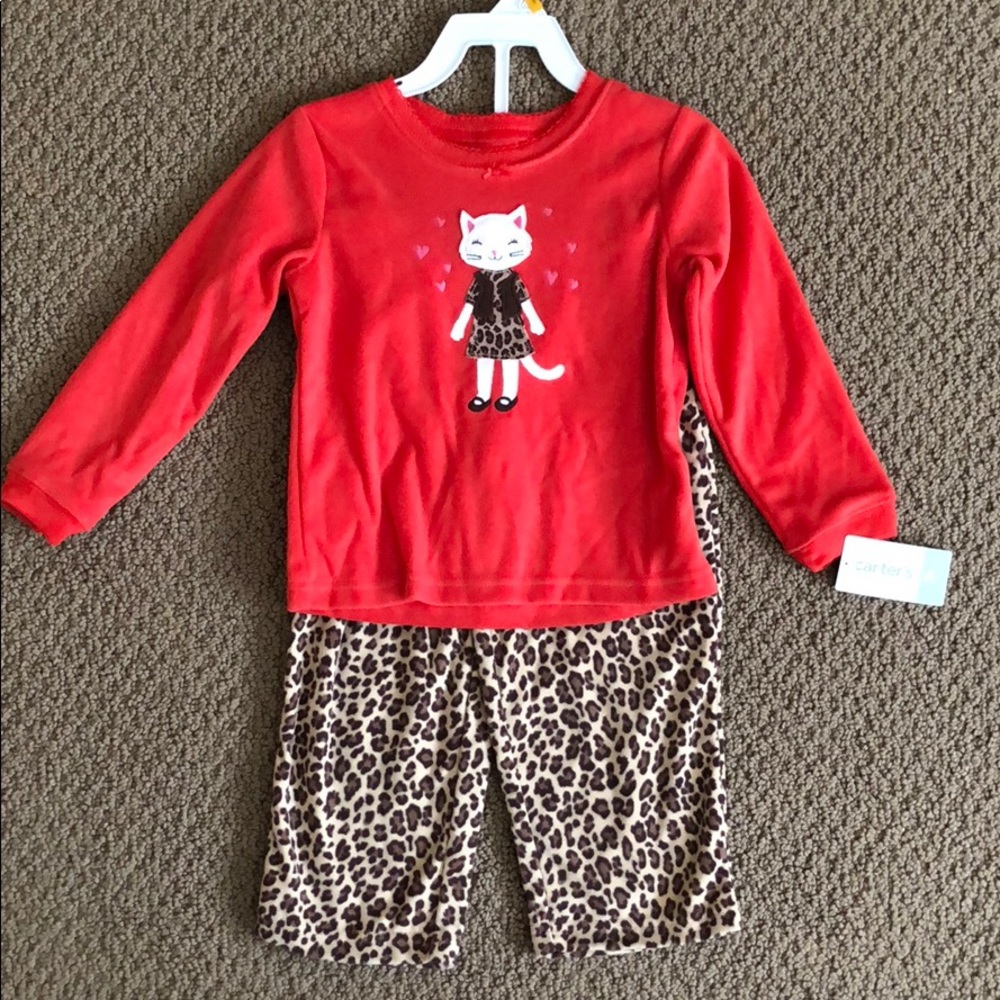 Carters girls pajama set